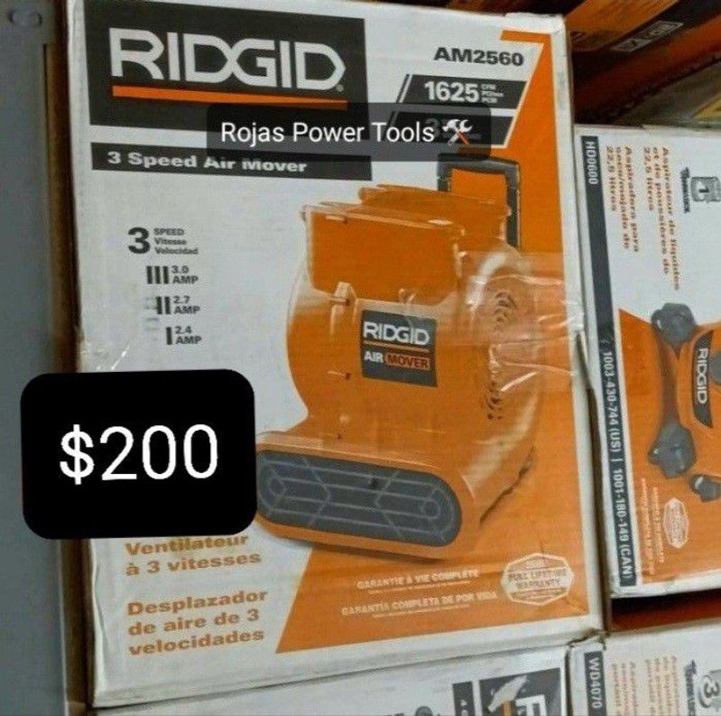 RIDGID 3-SPEED AIR MOVER