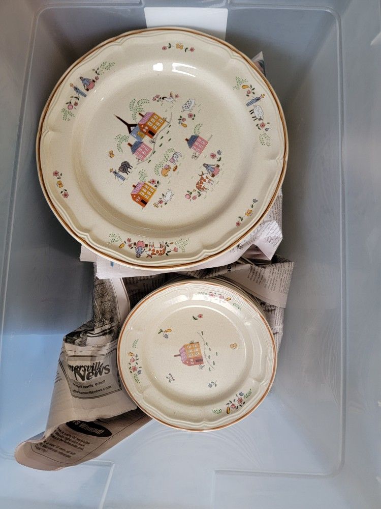 Large Set Of Collectible Dishes That's Right Plates Cups And Balls As You Get Older