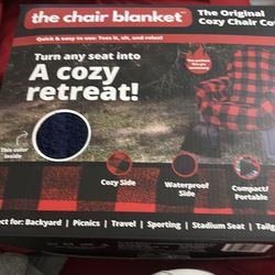 The chair blanket brand new in box