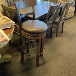 High End Heavy Duty Barstools Wide Seat Big But xL Rustic Was $249 Each Now $159
