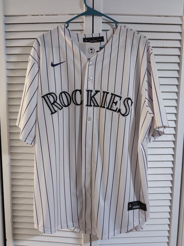 Marquez #48 German Baseball Jersey Men's Size XL, Colorado Rockies.