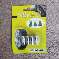 4Pcs 36PSI Car Tire Pressure Monitor Valve Stem Cap Sensor 3 Color Eye Alert New    Ig