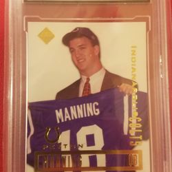 peyton manning rookie card
