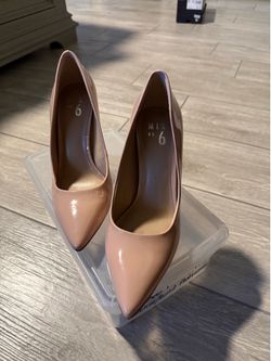 Pink blush heels