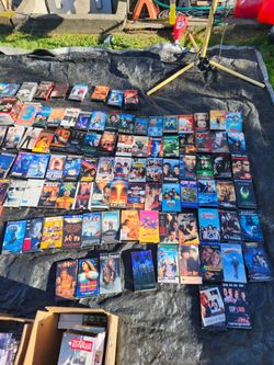 Lots of VCR tapes