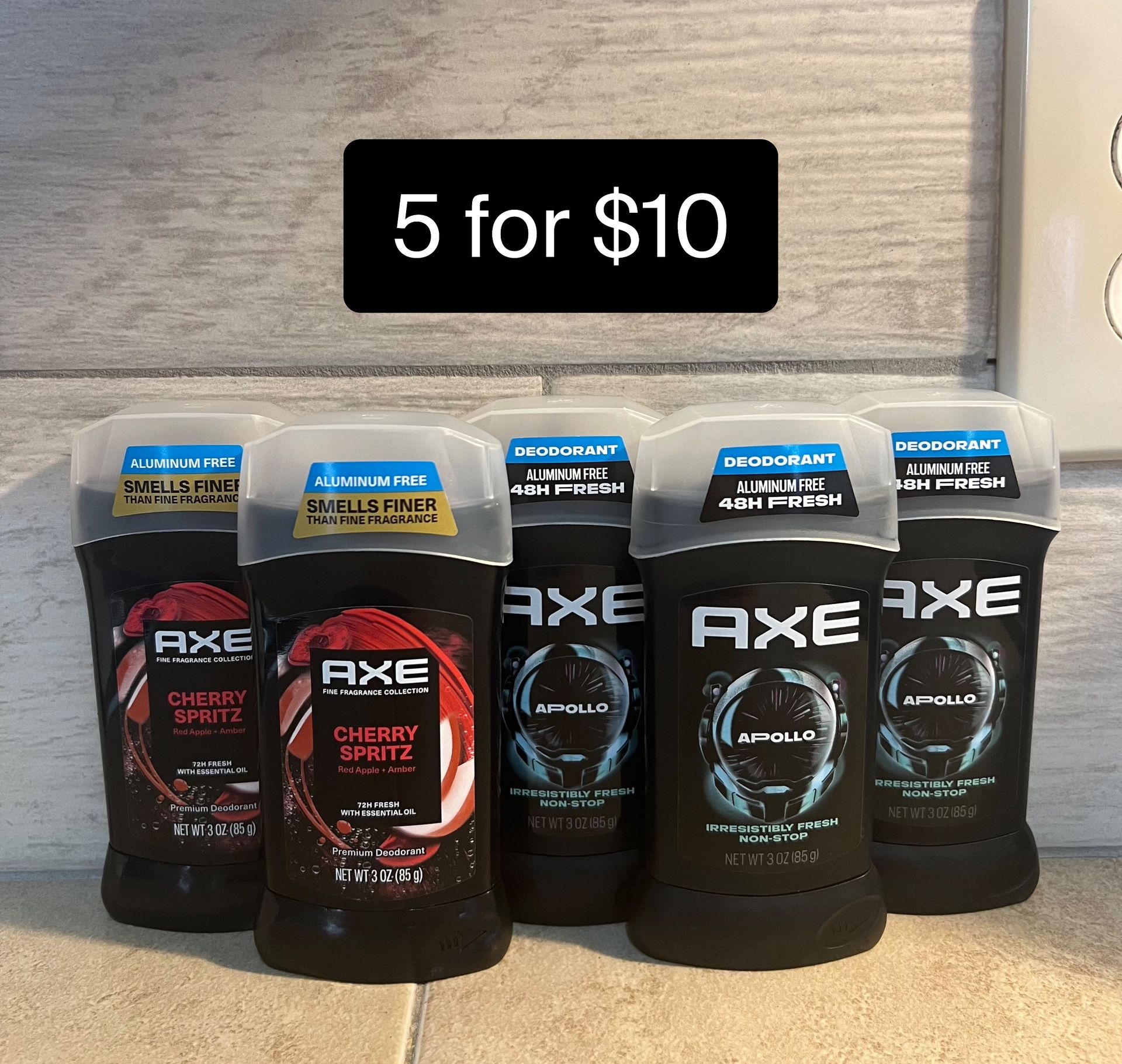 Axe Deodorants 