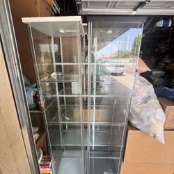 IKEA Glass Display  Cases