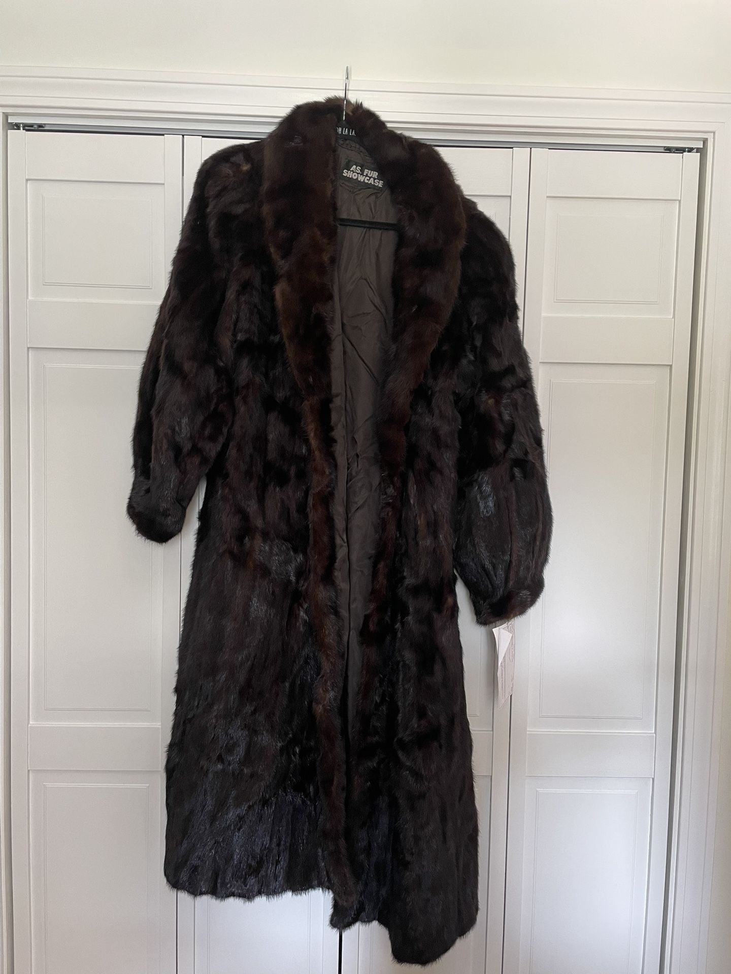 Mink Fur Coat Full Length