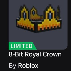 LIMITED 8-Bit Royal Crown