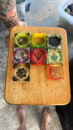 Square Cool Ashtrays