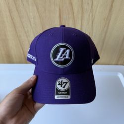 '47 MVP Adjustable Los Angeles Lakers Purple Hat