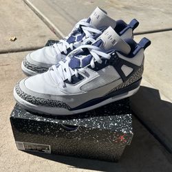 Jordan Spizike Low 1 - Grey/Purple