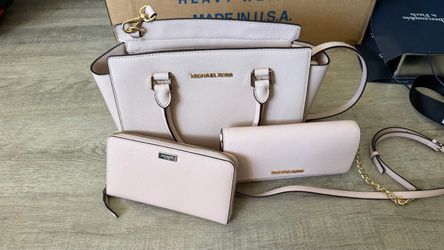 Michael Kors Kate Spade Bag and Wallet Set in Pink
