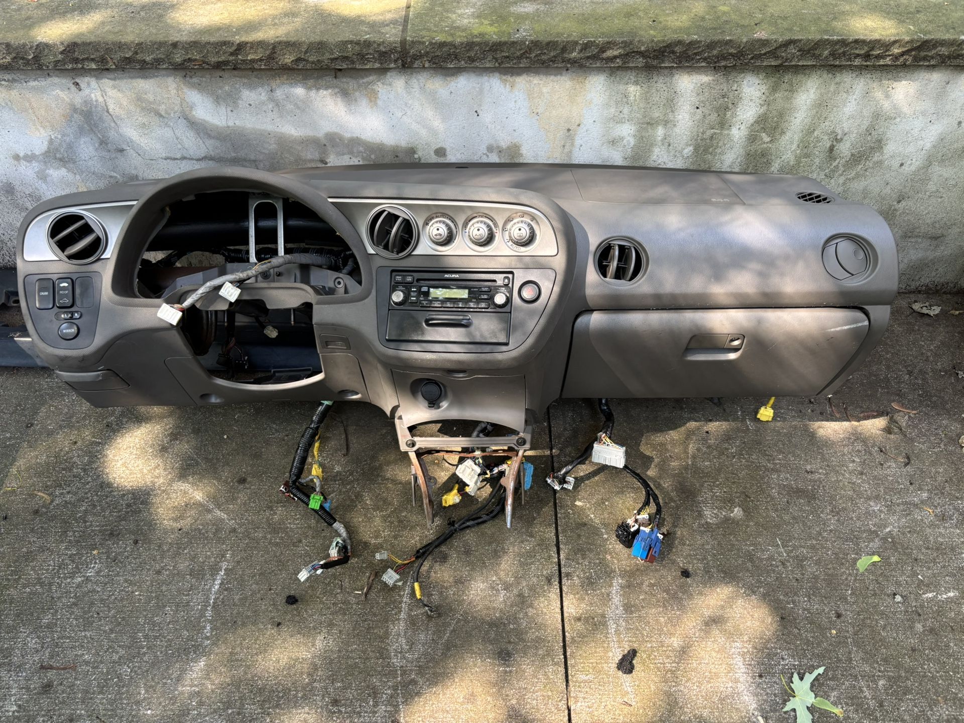 Acura RSX Full Complete Dashboard W/ Glove,radio,climate Cont. Etc