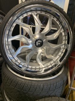 24 Forgiato Wheels Rims Tires Charger Chrysler $4500