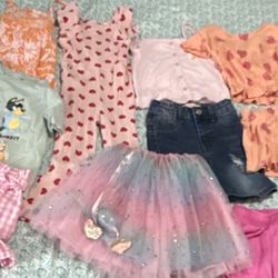 Girls' Clothing Bundle - Nike, Disney, Bluey, and More size 3t