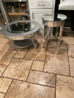 Center and side table