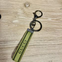 Gucci Keychain Authentic Ribbon Made Keychain 