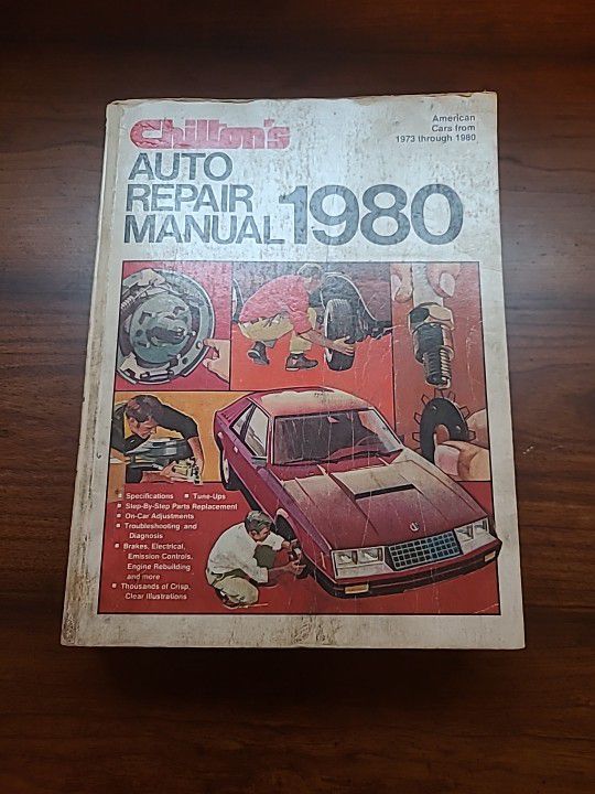 Chilton's Auto Repair Manual 1980