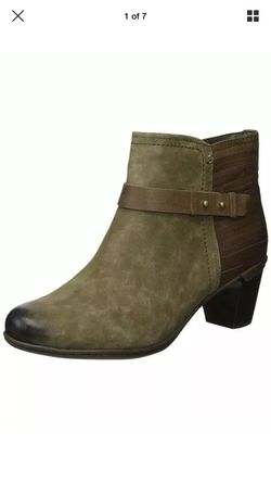 Rockport Cobb Hill Women's Rashel Buckle Boot Ankle size 7 W