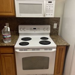 White Microwave Only