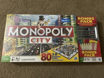 Monopoly City Walmart Exclusive Edition  $70