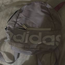 Light Purple Adidas Small Backpack