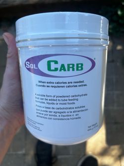 Sol Carb 454g container