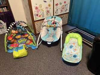 Baby Bouncy Chair, Bath Seat, Activity May