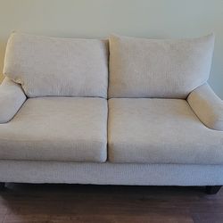 White love seat/ couch