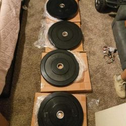 Olympic Bumper Weight Plate Pairs or Set,  New in Box 