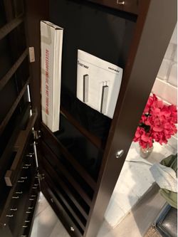 COSTWAY wall mounted jewelry Armoire