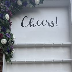 Champagne Wall Booking 