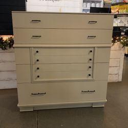 Natural Khaki Tall Dresser