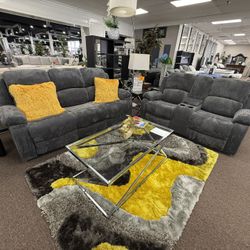 2 Pc Sofa And Loveseat 