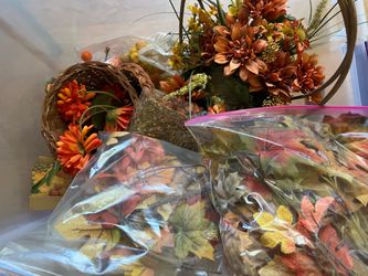 Autumn floral decor bundle