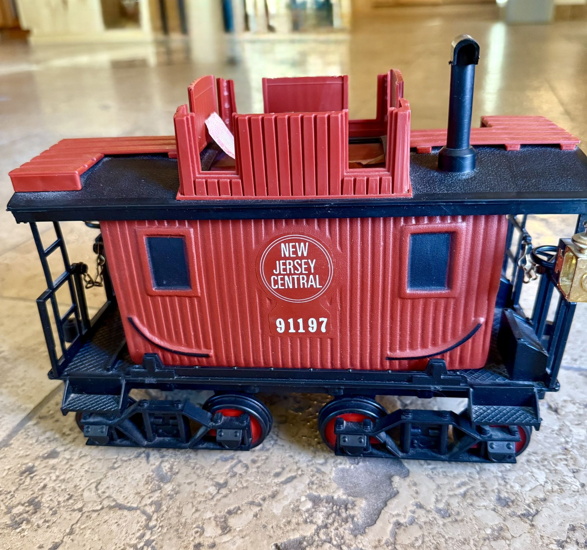 Beam - Jim Beam Red Caboose Whiskey Decanter -Vintage