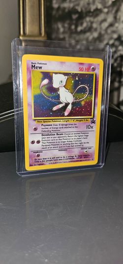 Mew #9 Black Star Promo Holo Pokémon Card 2000 WOTC RARE
