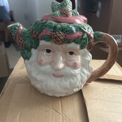 Santa Tea Pot 