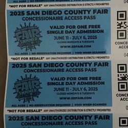 San Diego County Fair Tickets 