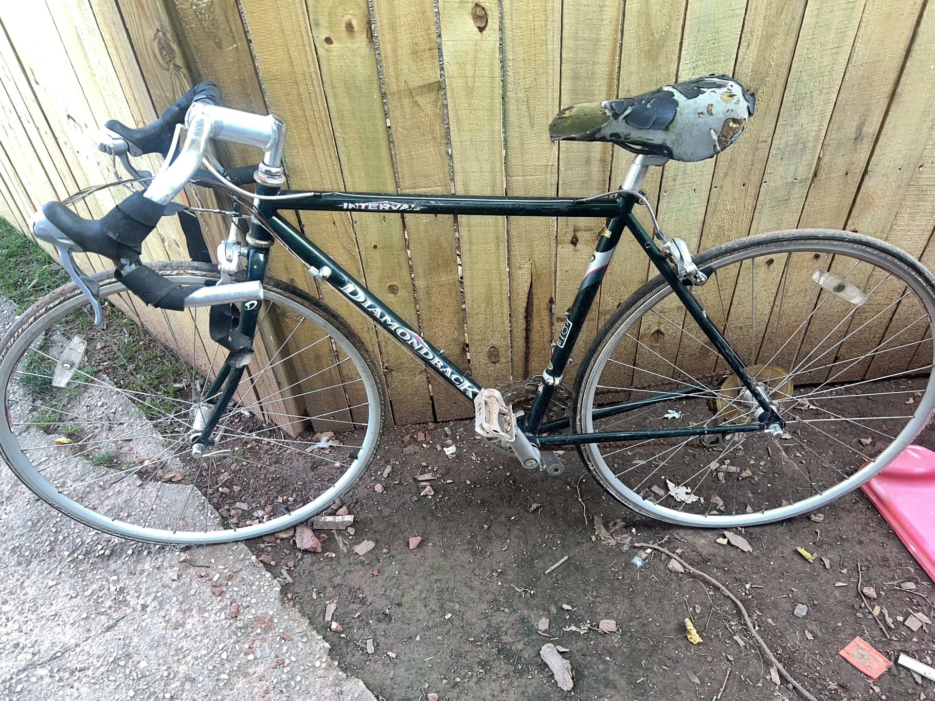 Diamondback Bike, Road Bike The bike needs to be repaired, needs two new tires. $50