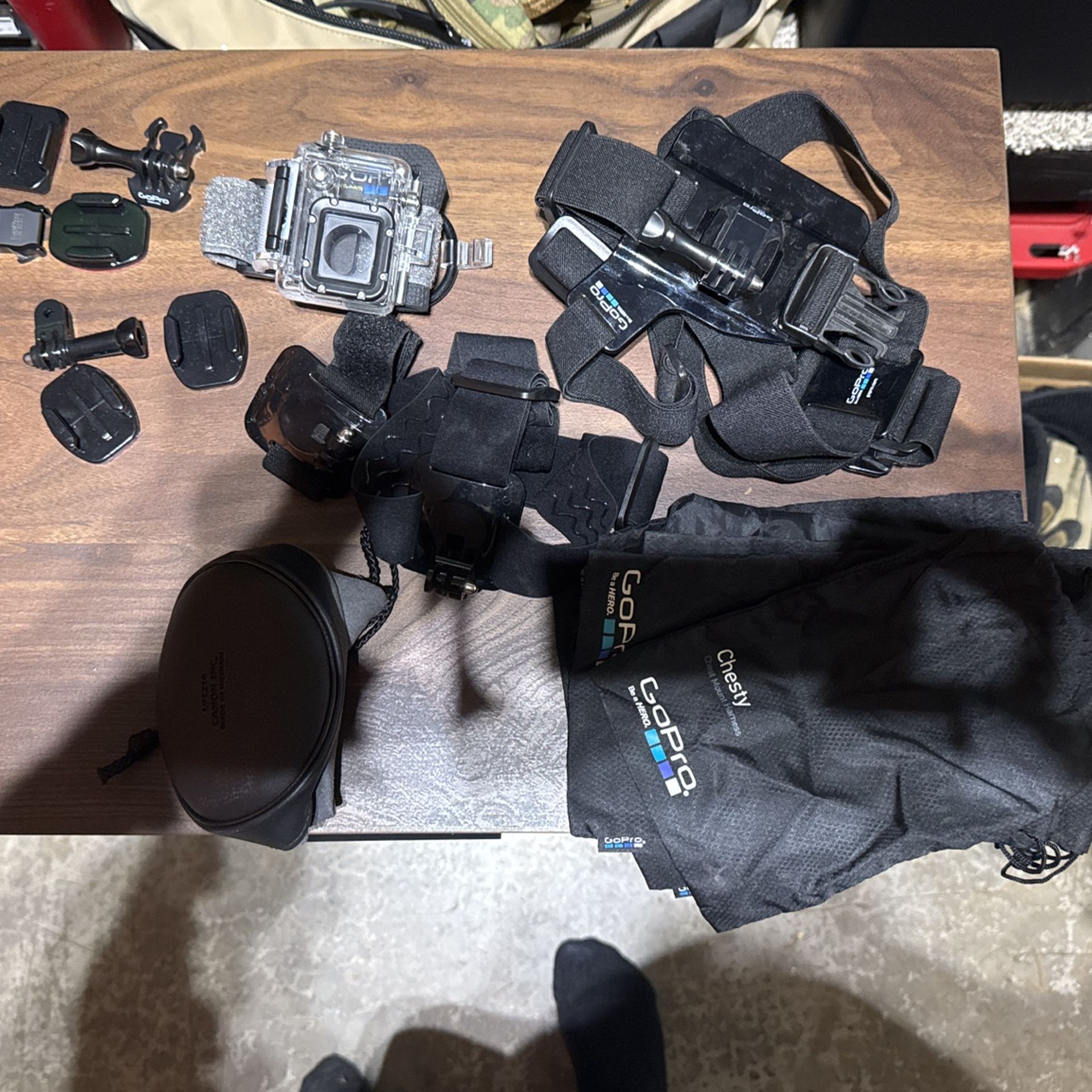 GoPro Accessories + GoPro 3 Camera