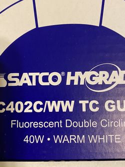 Fluorescent Double Circle Light