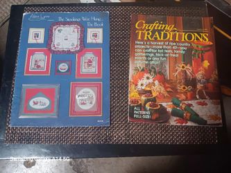 Cross Stitch Christmas(8) And Craft Magazine(1)bow Malker Book(1)