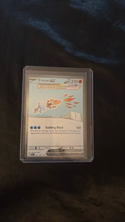 Eiscue ex Pokémon Card 222/197 Tera