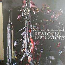 bandai Metal Structure MSN-04 Sazabi Exclusive Optional Parts Rewloola Laboratory