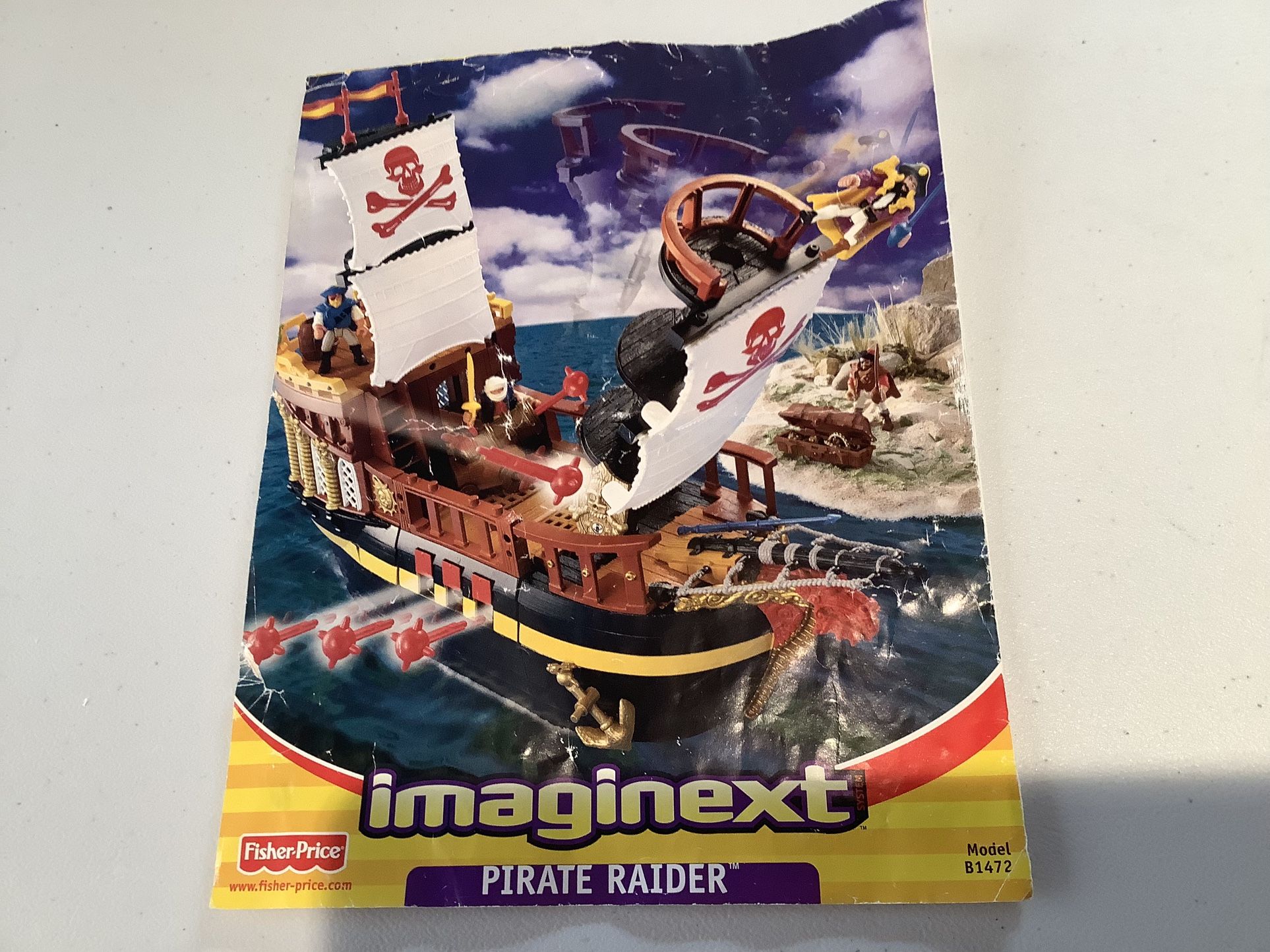 Vintage Imaginext Pirate Ship & Island