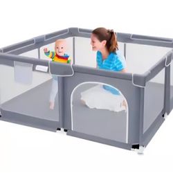  Baby Playpen 50x50 Inch, Play Pens for Babies and Toddlers Baby Fence