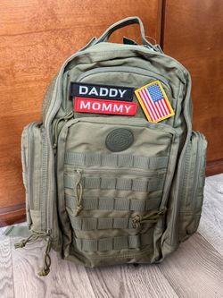 Phil & Jack Military Diaper Bag