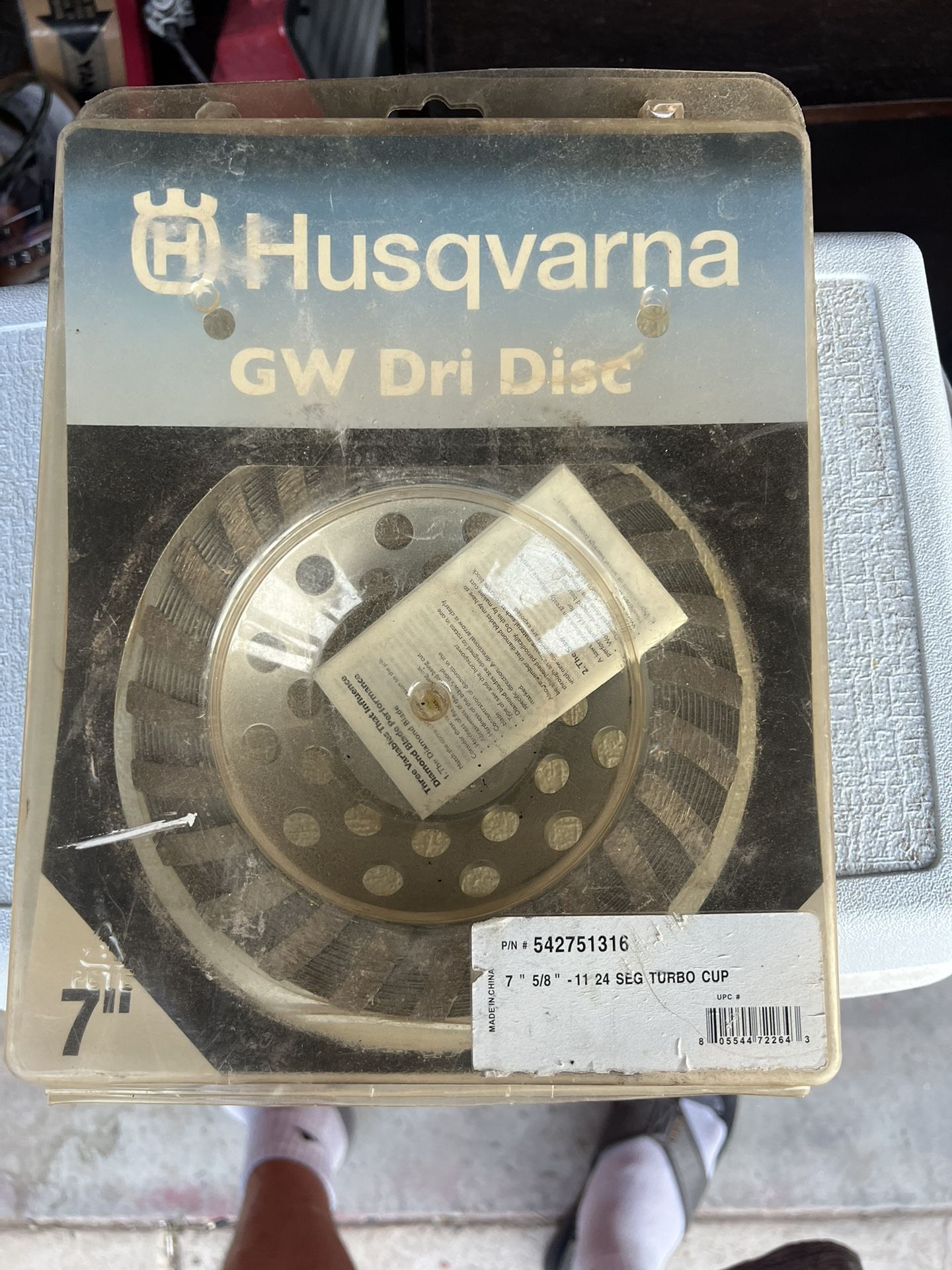 New Husqvarna Dw Dri. Disc